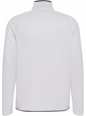 Hummel Trainingsjacke "Core 2.0 Half Zip" in Weiß