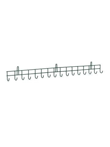 Gerätehalter in Grün - (B)100 x (H)12 x (T)5 cm