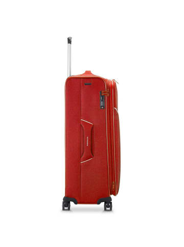 Roncato Ironik 2.0 4 Rollen Trolley 75 cm mit Dehnfalte in rosso