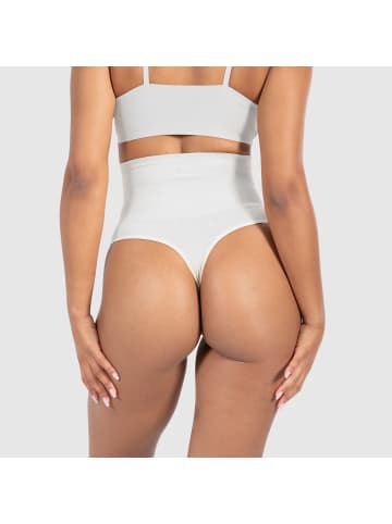 SMILODOX High Waist String Nysa in Weiß
