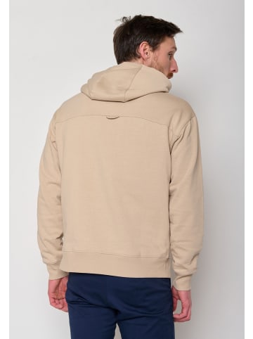 GreenBomb Hoodie Bike Grid in Kaffee Latte