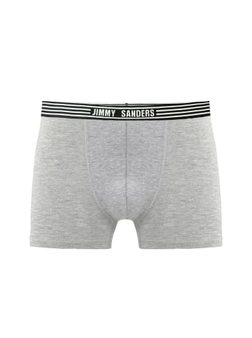 JIMMY SANDERS Boxer in schwarz-anthrazit-grau