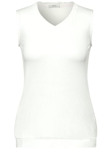 Cecil Top in vanilla white