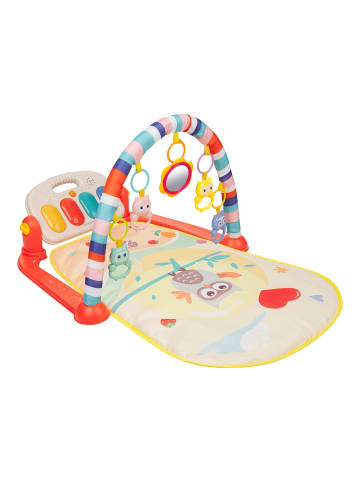 Kikkaboo Krabbeldecke Happy Owl in rot