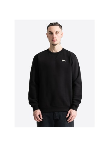 Lonsdale Pullover "Woolwich" in Schwarz