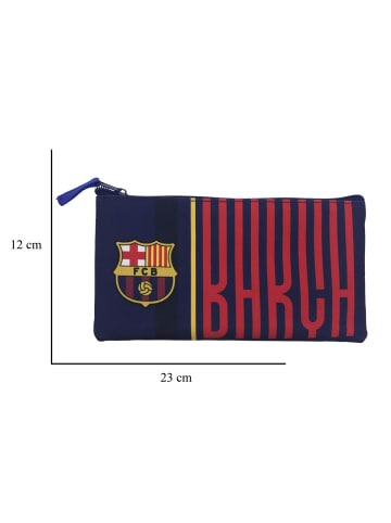 FC Barcelona Federmäppchen Federmappe mit Reißverschluss