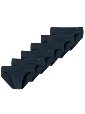 Schiesser Slip 6er Pack in Dunkelblau