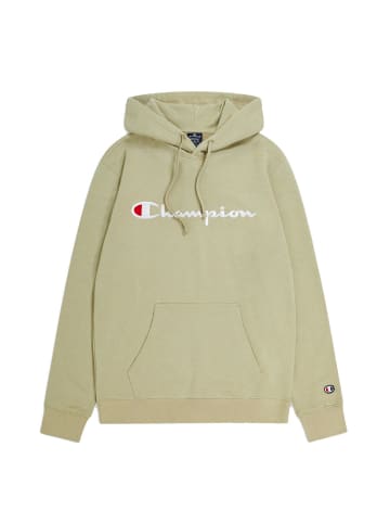 Champion Hoodie Crewneck Sweatshirt in Beige