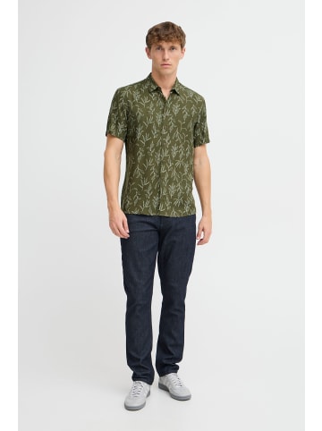 BLEND Kurzarmhemd BHACE Shirt in Grün