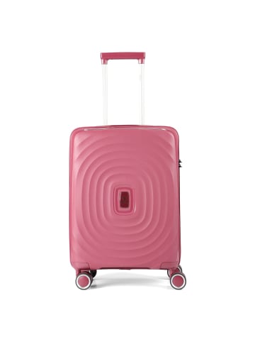 benzi 5751 4 Rollen Kabinentrolley 55 cm in granatrot