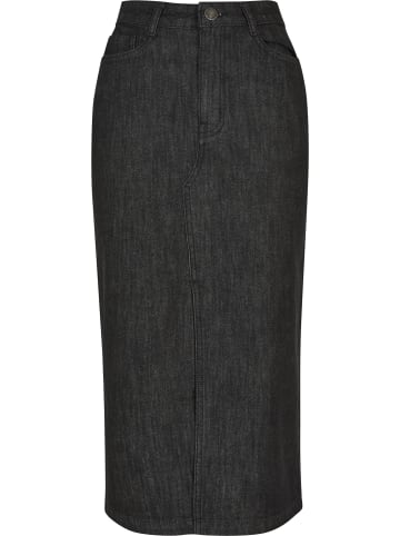 Urban Classics Maxi Skirt in black washed