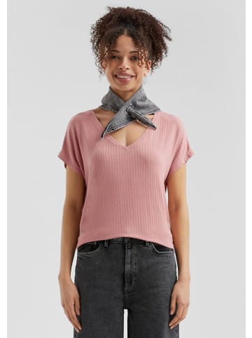 QS T-Shirt in 4418_altrosa