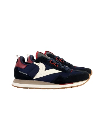 Victoria Leder-Sneaker Blau