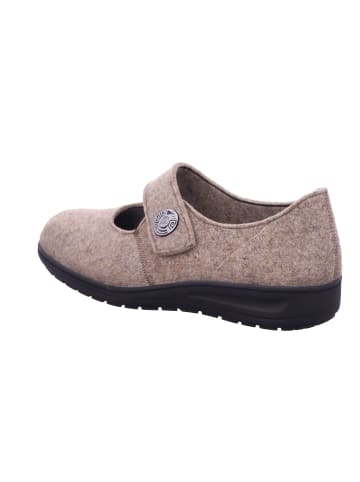 Solidus Hausschuh in beige