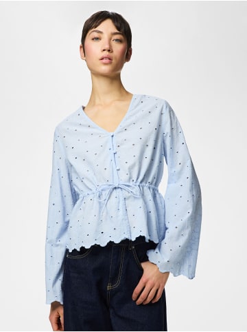 Pieces Bluse in Cashmere Blue
