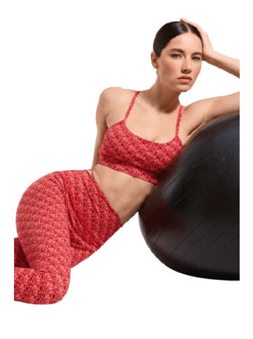 Onamaste Legging Star in Rot