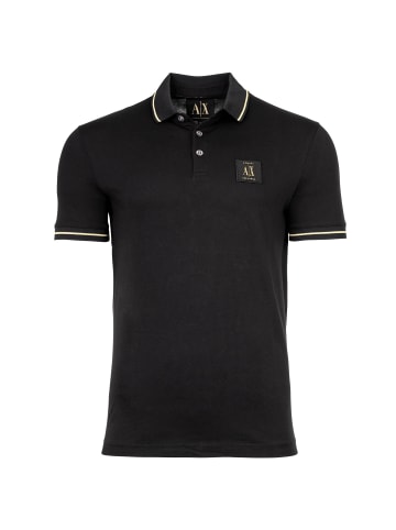 Armani Exchange Poloshirt in Schwarz