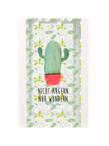 Mr. & Mrs. Panda Laterne Deko Kaktus Wut mit Spruch in Transparent