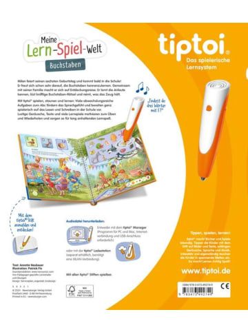 Ravensburger tiptoi® Meine Lern-Spiel-Welt - Buchstaben