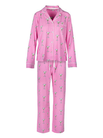P.J. Salvage Pyjama Playful Prints in powder pink