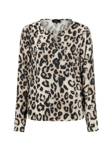 monari Bluse in sand schwarz - 0002