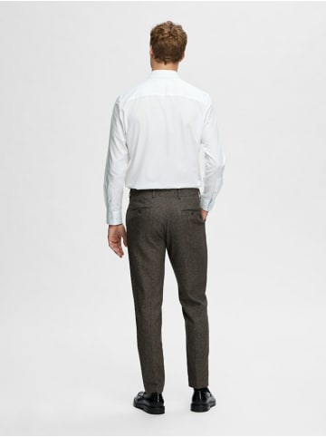 Selected Langarm Business Hemd für Herren in weiß