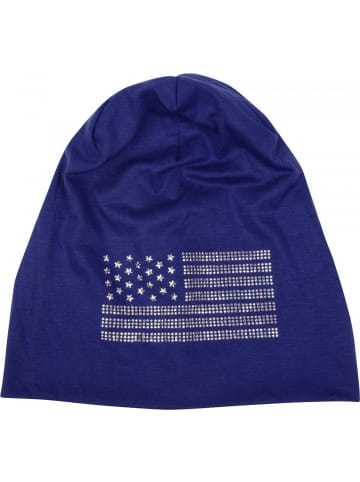 styleBREAKER Beanie Mütze in Royalblau