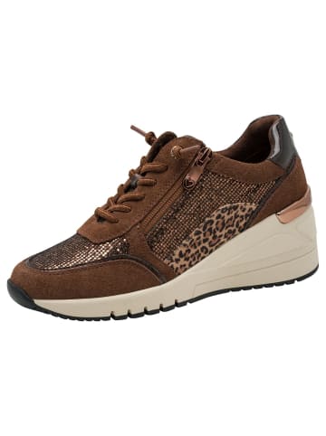 Marco Tozzi Sneaker in CHOCO COMB