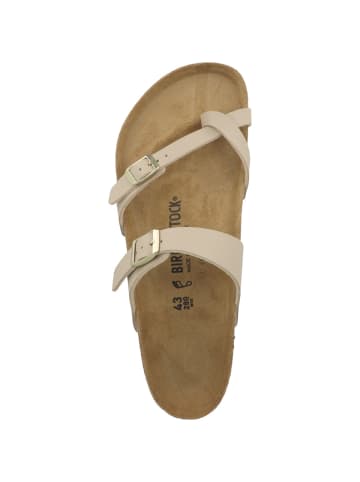 Birkenstock Pantolette Mayari Birko-Flor normal in beige