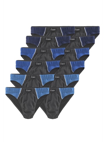 LE JOGGER Slip in anthrazit-blau