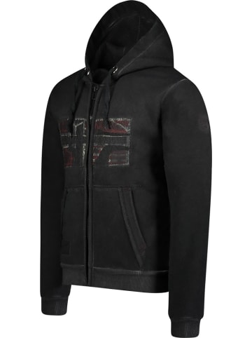 Geographical Norway Hoodie "Gotz Men 100 Eo +Bs" in Schwarz