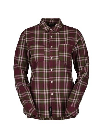 SCOTT W FLANNEL LS SHIRT in Tannengrün