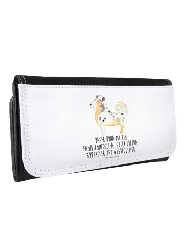 Mr. & Mrs. Panda Damen Portemonnaie Hund Australien Shepherd mit... in Weiß