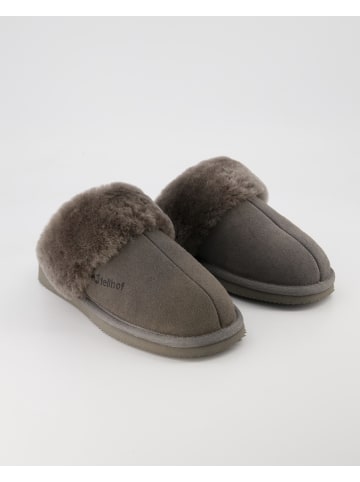 fellhof Pantoletten in Grau