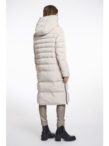 RINO&PELLE Mantel Keilafur in ecru