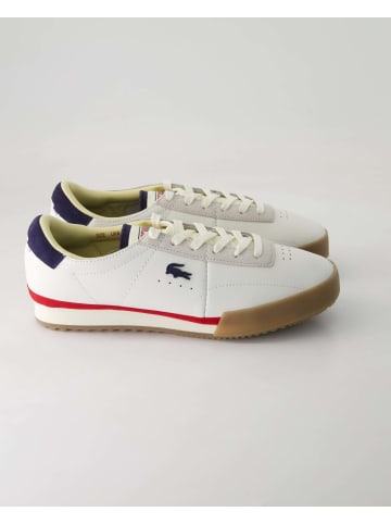 Lacoste Sportliche Schnürschuhe in Beige
