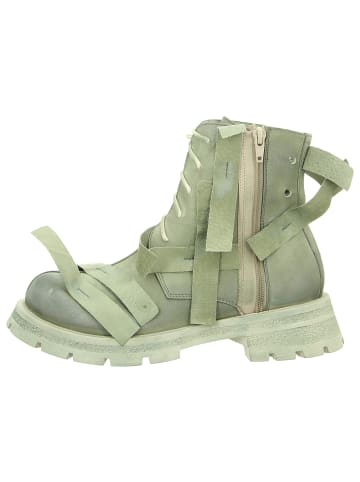 Papucei Schnürstiefelette in grün
