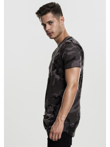 Urban Classics Lange T-Shirts in dark camo