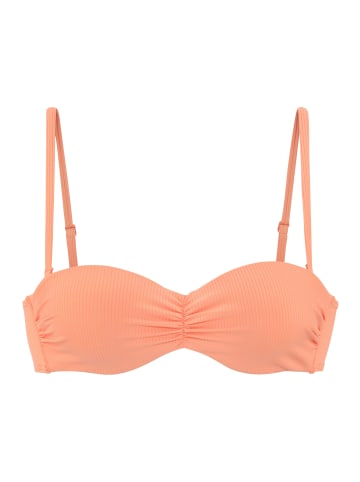 Venice Beach Bandeau-Bikini-Top in lachs