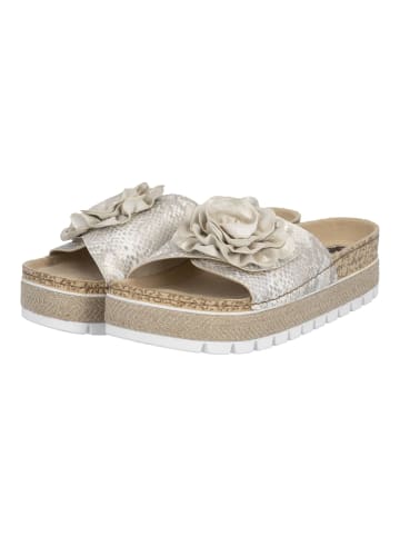 rieker Pantoletten in Gold