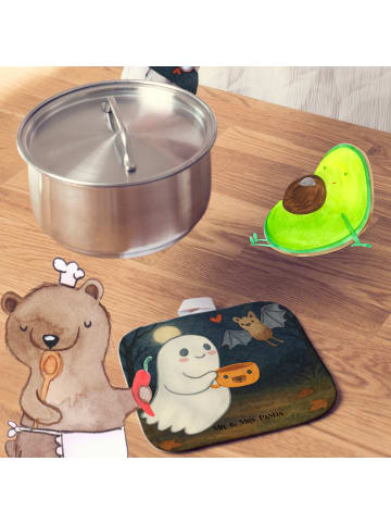 Mr. & Mrs. Panda Topfuntersetzer Gespenst Kaffee Design ohne Spruch in Weiß