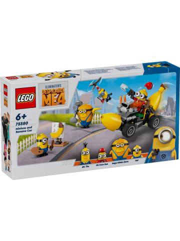 LEGO Minions: Despicable Me 4 75580 Minions und das Bananen Auto