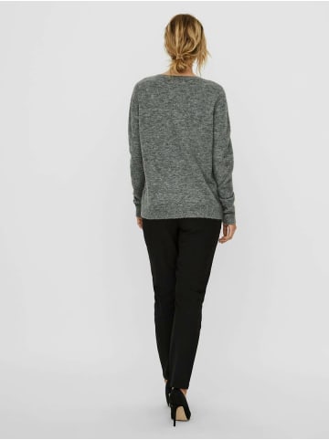 Vero Moda V-Kragen Pullover für Damen in schwarz