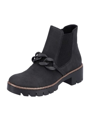 rieker Chelsea Boots in Schwarz