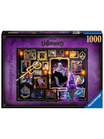 Ravensburger Puzzle 1.000 Teile Villainous: Ursula Ab 14 Jahre in bunt