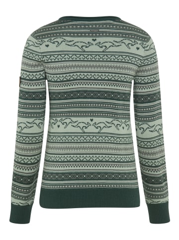 Kangaroos Norwegerpullover in salbei