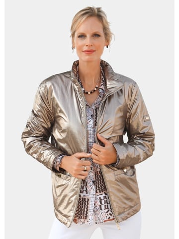 GOLDNER Jacke Jacke in goldfarben