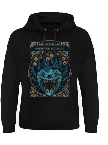Dungeons And Dragons Hoodie "D&D Monsters Manual" in Schwarz