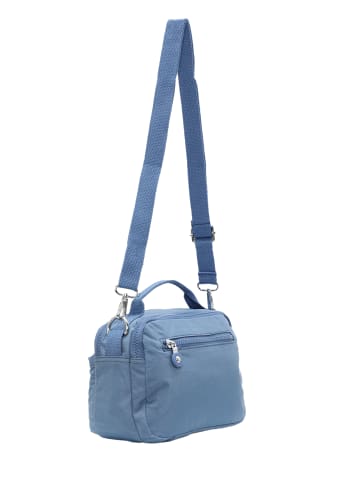 Mindesa Damen Umhängetasche in Blau Grau