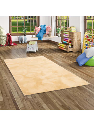 Pergamon Kinderteppich Pearl in gelb